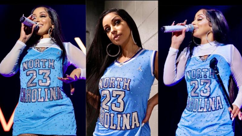 Mýa Wears Updated Version Of Iconic UNC Jersey Dress Seen In 2000s 'Best Of  Me, Part 2' Music Video - Blavity