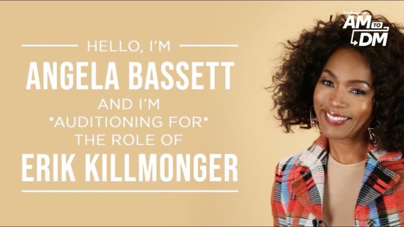 WATCH: Angela Bassett Auditions For The Role Of Erik Killmonger In This Hilarious Video