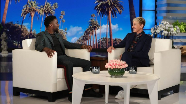 Social Media Roasts Ellen DeGeneres For Defending Kevin Hart, But Oscars Are Open To Having Him Back