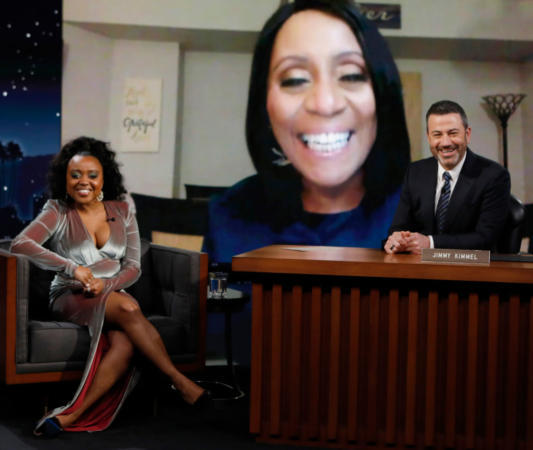 Quinta Brunson's Reunion On 'Jimmy Kimmel Live!' With The Teacher She Named ‘Abbott Elementary’ After Will Make You Emotional