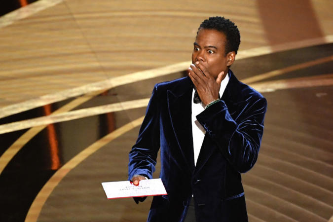 Chris Rock Jokes About Oscars Slap Dave Chappelle Tackled Onstage: 'Was That Will Smith?'