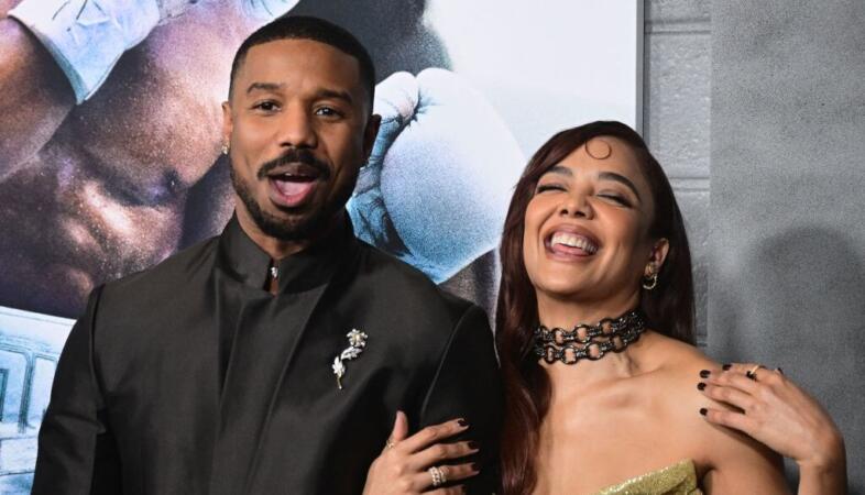 Tessa Thompson Says She And Michael B. Jordan Went To Couples Therapy To Prep For 'Creed III'