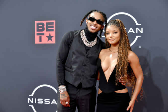 Halle Bailey's Boyfriend DDG Dragged For Shading Her Amid His Insecurities In New Song
