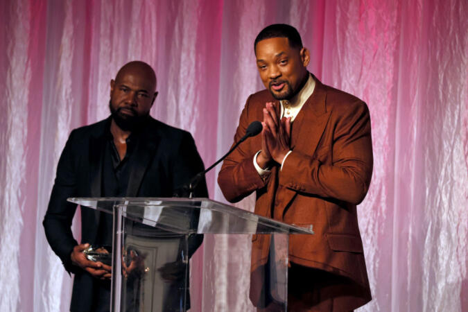 Will Smith Makes First Onstage Awards Appearance Since 2022 Oscars