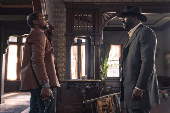'The Harder They Fall' Full Trailer: Jonathan Majors vs. Idris Elba In Netflix's Black Western