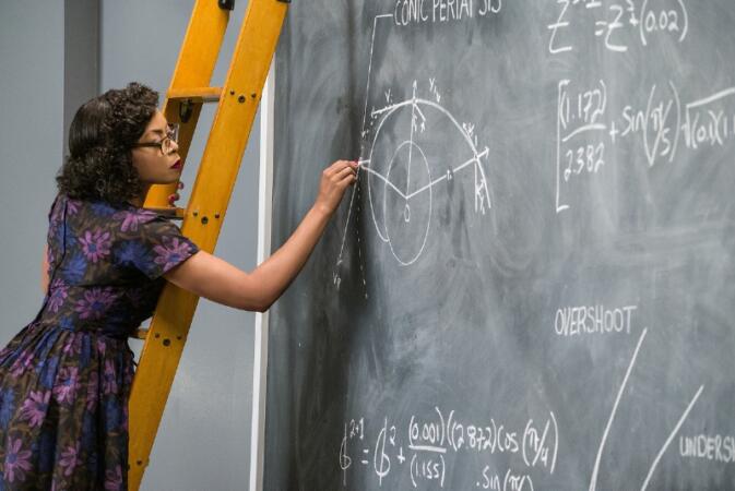 Taraji P. Henson plays Katherine Coleman Goble Johnson, American physicist, space scientist, and mathematician in "Hidden Figures." (PRNewsFoto/PepsiCo)