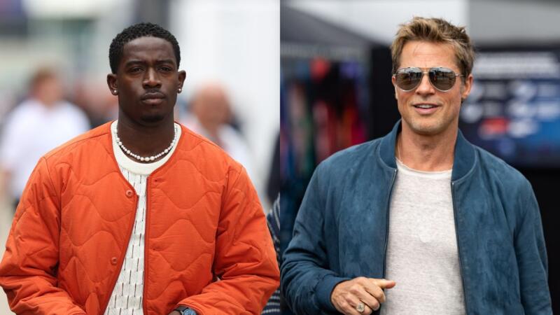 First Image From Damson Idris And Brad Pitt's Formula One Film From Apple Studios Revealed As Project Begins Production
