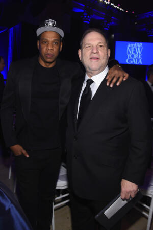 Shawn "Jay Z" Carter and Harvey Weinstein