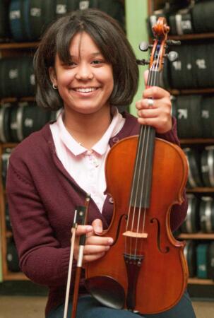 Brianna Perez of "Joe’s Violin"