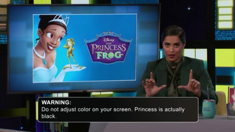 Lilly Singh Roasts Disney+ Content Warnings: 'Do Not Adjust Color On Your Screen'