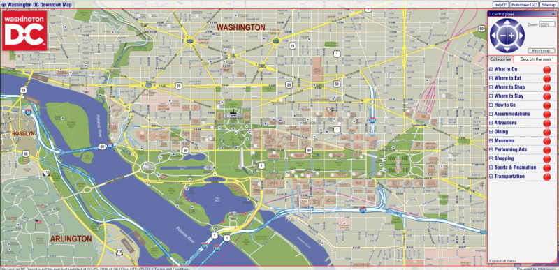 Map from DC Government film office website (Click to enlarge)