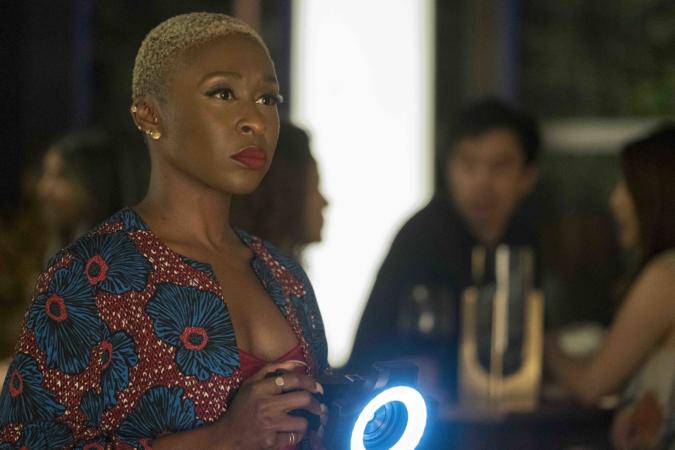 Exclusive Look At Cynthia Erivo In 'Needle In A Timestack' With Leslie Odom Jr.