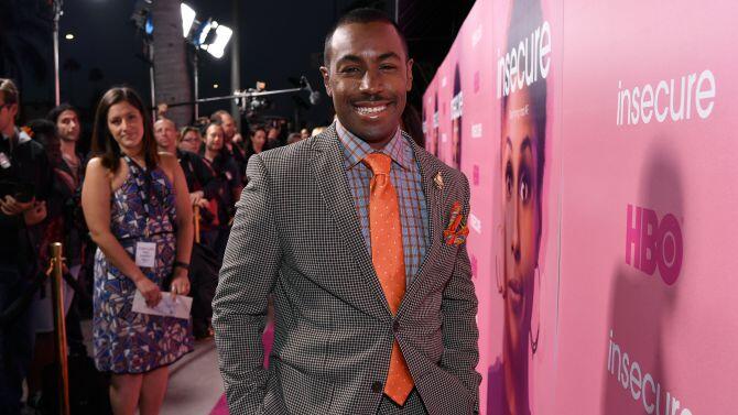 Prentice Penny at 'Insecure' TV Series Premiere, LA - 06 Oct 2016. Credit: Photo by Rob Latour/Variety