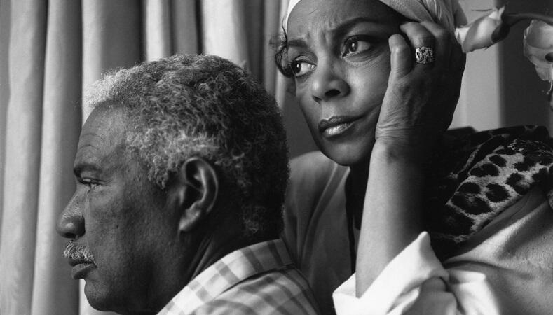 Ossie Davis and Ruby Dee at the 1989 Cannes Festival for the showing of Spike Lee's Do The Right Thing.