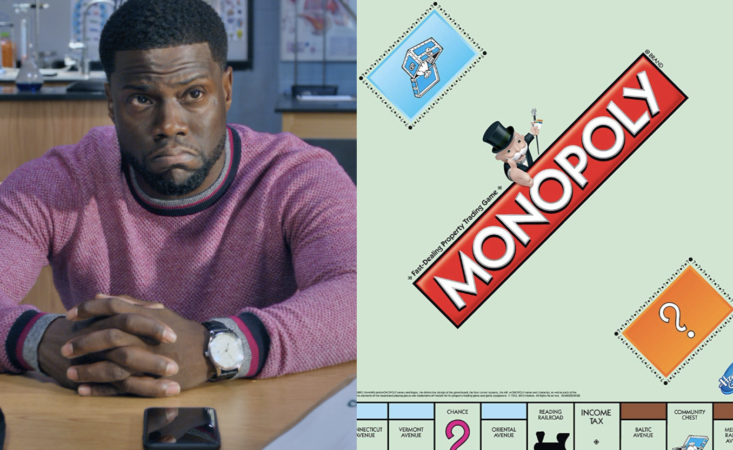 A Live-Action Film Based On The 'Monopoly' Board Game Is In The Works And Kevin Hart Will Star