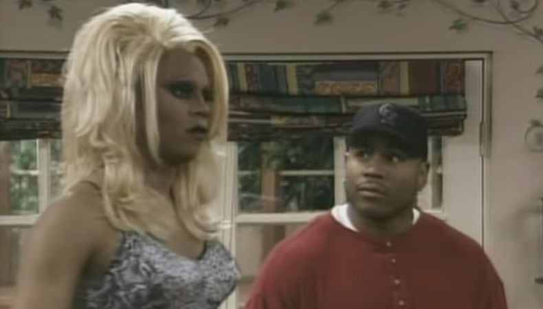 WATCH: RuPaul Teaches LL Cool J About Drag Culture In This Throwback Scene From 'In The House'
