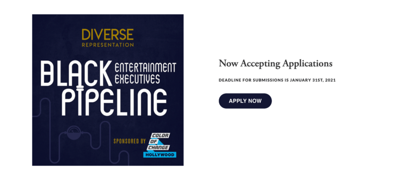 Opportunity Alert: The Black Entertainment Executives Pipeline Is Accepting Applications