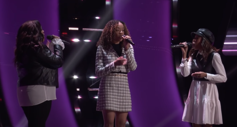 'The Voice': Sister Trio KCK3 Wows Ariana Grande, Who Chooses Them After 'No Tears Left To Cry' Performance
