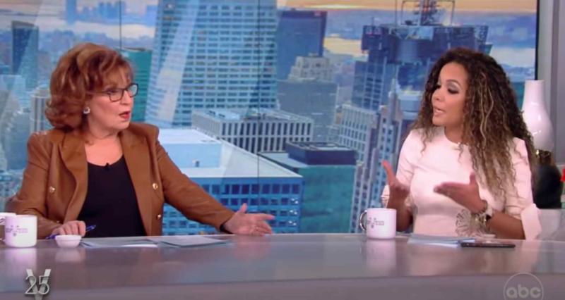 'The View': Sunny Hostin Calls For Joe Rogan's Podcast To Be Policed By Spotify, Joy Behar Disagrees