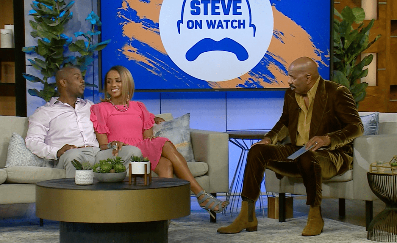 Steve Harvey Meets A Couple Who Found Love On A Dating App During The Pandemic In 'STEVE On Watch' Preview