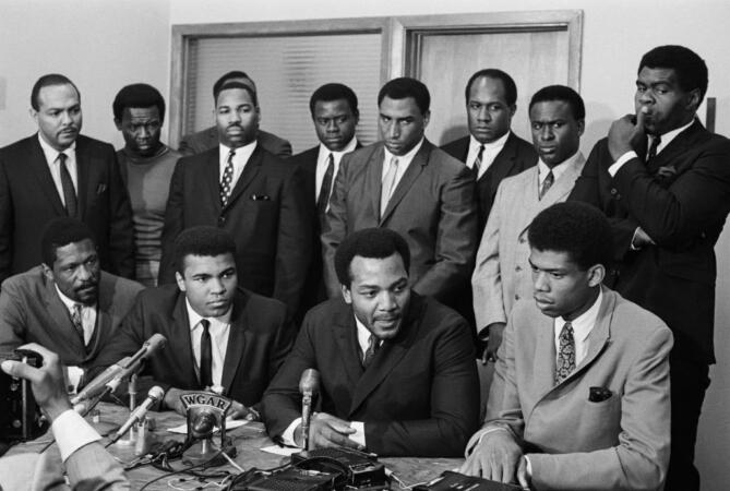 "The Ali Summit" - June 4, 1967, 105-15 Euclid Ave. in Cleveland, OH