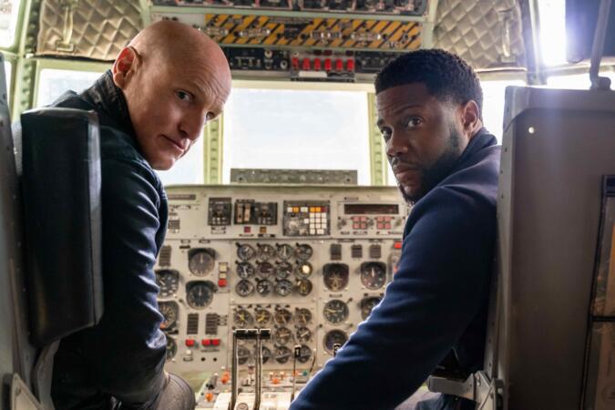 Kevin Hart And Woody Harrelson Open Up About Facing Life's Challenges Head First In Netflix's 'The Man From Toronto'