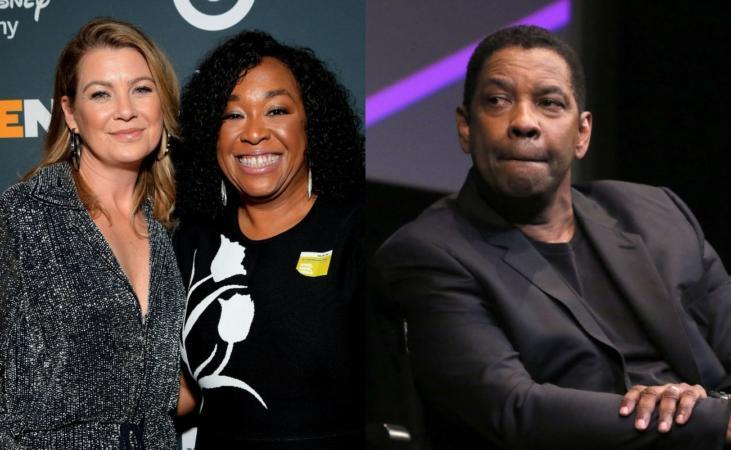 Shonda Rhimes Reacts To Ellen Pompeo Saying She Told Denzel Washington ‘Listen, Motherf****r, This Is My Show’