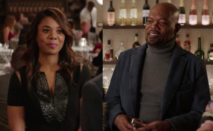 'Shaft' Exclusive: Regina Hall And Samuel L. Jackson Have An Awkward Reunion In Clip From New Film