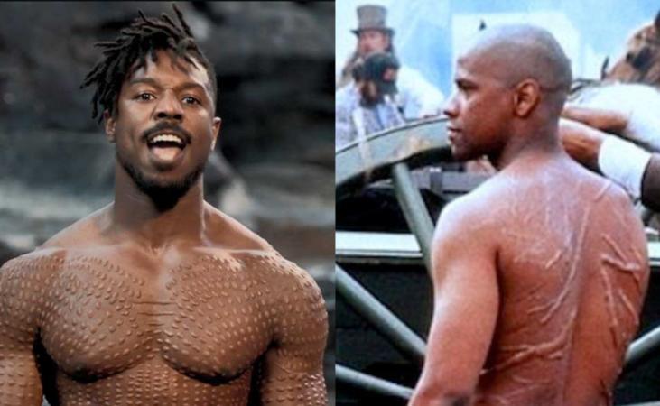 How Denzel Washington's Role In 'Glory' Inspired Killmonger's Scars In 'Black Panther'