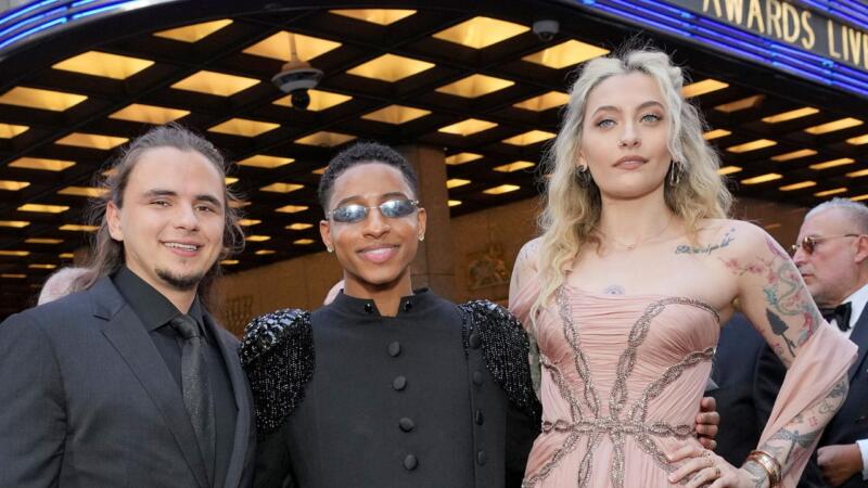 Paris Jackson And Prince Jackson Introduce 'MJ: The Musical' At Tonys, Support Now-Tony Winner Myles Frost