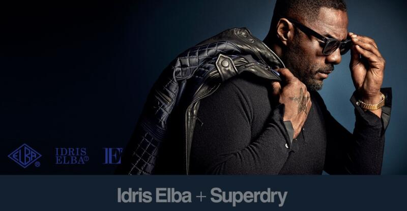 Idris Elba + Superdry