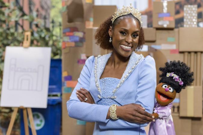 Issa Rae Heads To 'Sesame Street' For An Episode Fit For A Queen