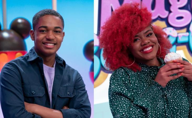 Dara Reneé And Issac Ryan Brown On Hosting 'Disney's Magic Bake-Off' And Their Fave Treats
