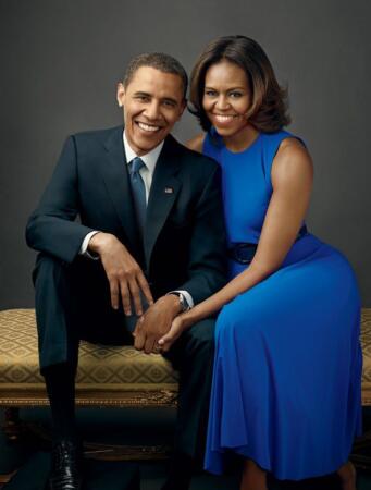 President Barack Obama and The First Lady Michelle Obama