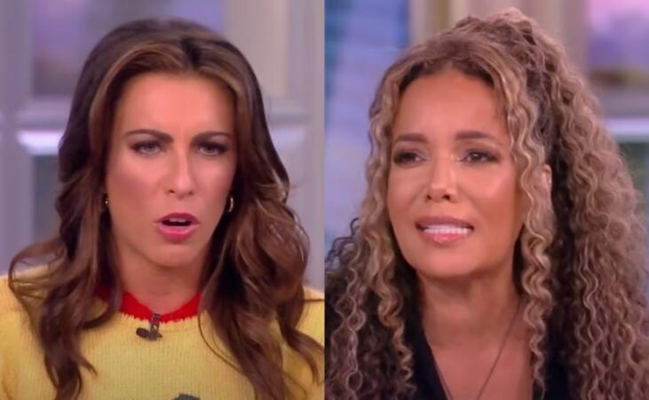 'The View' Host Sunny Hostin Grills Conservative Alyssa Farah Griffin On Not Knowing The Proud Boys: 'It Was Your Job'