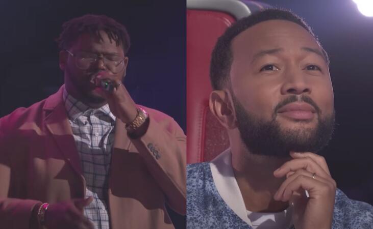 'The Voice': Justin Aaron Gives 'Incredible' Performance of John Legend's Song But Legend Doesn't Choose Him