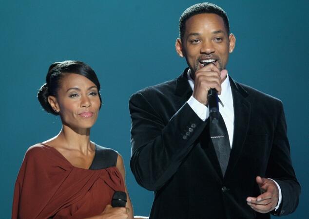 OSLO, NORWAY - DECEMBER 11:  Actors Jada Pinkett Smith and Will Smith host the Nobel Peace Prize Concert at Oslo Spektrum on December 11, 2009 in Oslo, Norway. Tonight's Nobel Peace Prize Concert is hosted by Will Smith and Jada Pinkett Smith and honours this year's Nobel Peace Prize winner US President Barack Obama.  (Photo by Chris Jackson/Getty Images)