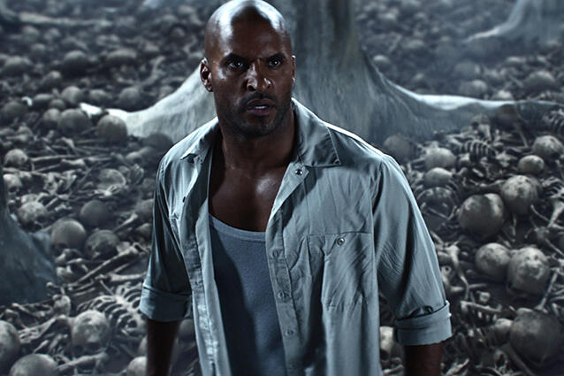 Ricky Whittle as Shadow Moon in "American Gods"