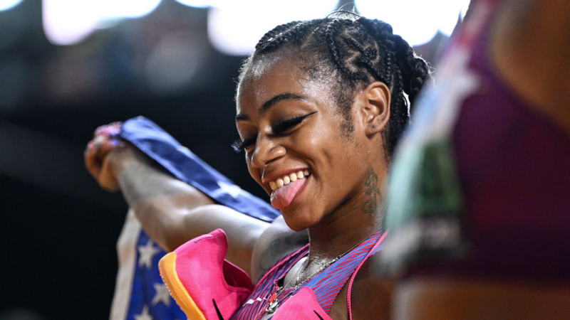 Sha'Carri Richardson Flaunts Natural Hair During 2023 Diamond League Final: 'I Had To Pull Out The Natural'