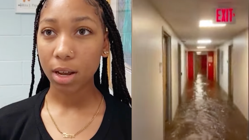 Flooding at Clark Atlanta University, Videos