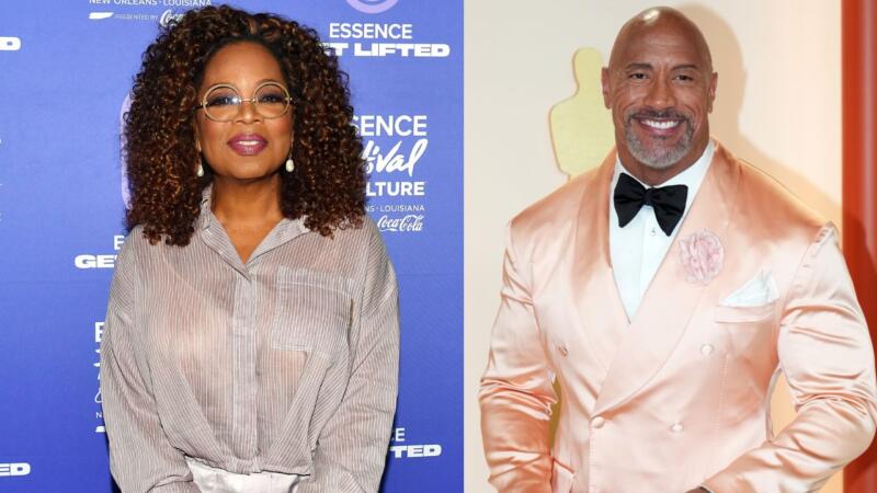 Oprah And The Rock Draw Criticism, Defenders Over Their Maui Wildfire Response