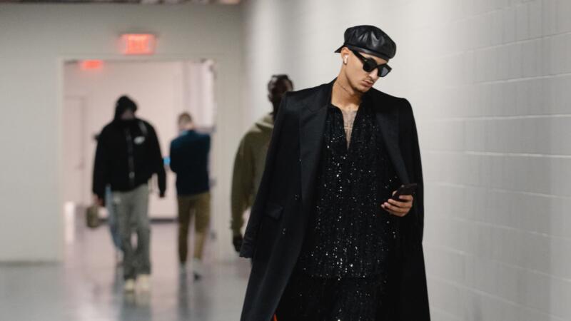 Kyle Kuzma And Teyana Taylor Collab For His First Tunnel Look Of NBA Season: 'Fashion And Creativity Can Transcend Industries