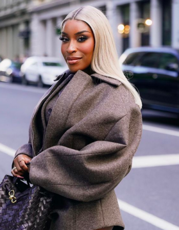 Jackie Aina, a Black YouTuber focused on fashion.
