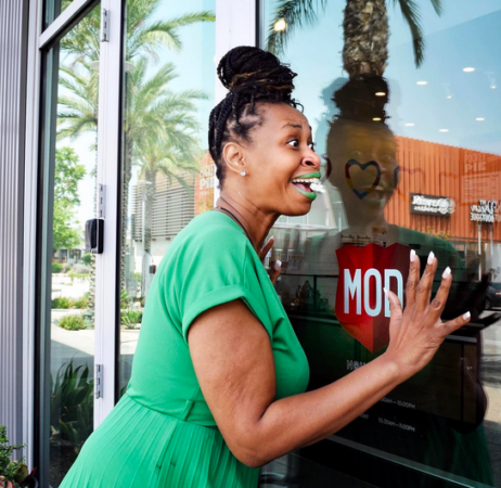 GloZell Green, a Black YouTuber covering everything from comedy to social justice.