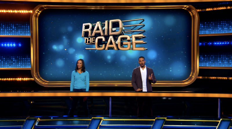 'Raid The Cage' Exclusive Preview: Damon Wayans Jr. And Jeannie Mai In CBS' Action-Packed Game Show