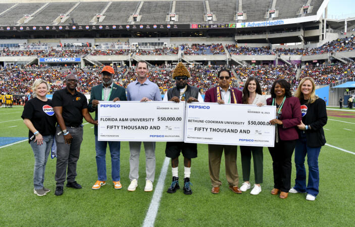 HBCU Alum Wale Presents $50K To Multiple Schools To Tackle Food Insecurity: 'These Are The People That Are Going To Be Running The World'
