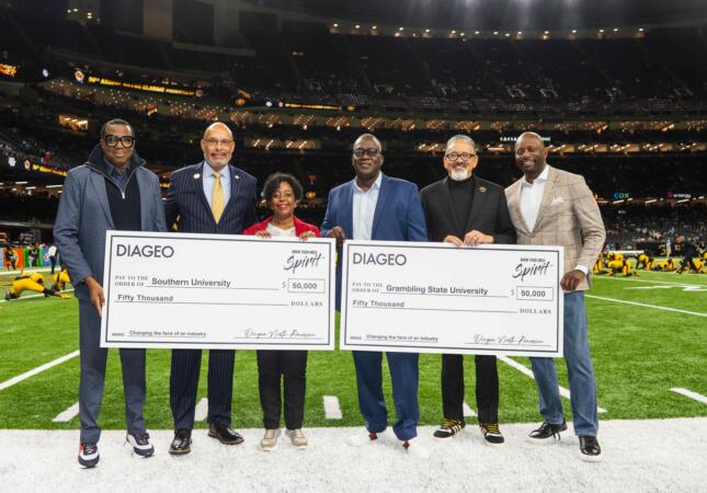 HBCUs Southern University And Grambling State Got $50K  For Endowment Funds At 50th Annual Bayou Classic