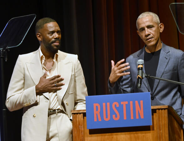 Michelle And Barack Obama Join 'Rustin' Screening At HBCU First Look Film Festival