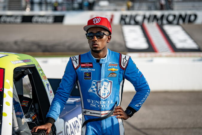 NASCAR's Youngest Black Driver Rajah Caruth, Who Is Currently An HBCU Student, Honors The 'Responsibility' Of Diversity On The Track