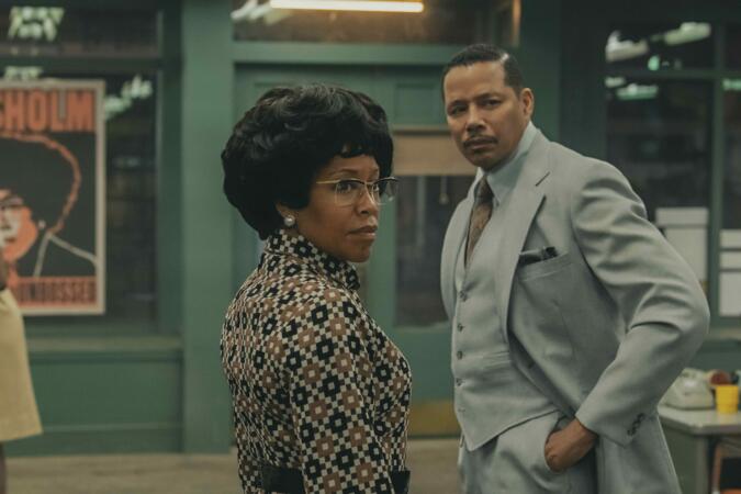 'Shirley' First Look: Regina King In Netflix's Shirley Chisholm Biopic With Terrence Howard, André Holland And More